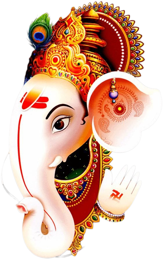 SHRI GANESH JI HD PNG IMAGE (1)