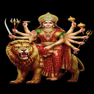 Durga Ji HD PNG Image (3)