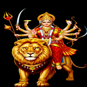 Durga Ji HD PNG Image (9)