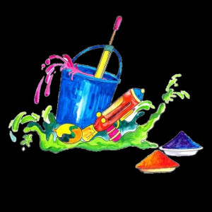 Holi Special Clip Art For Bhojpuri Poster (12)