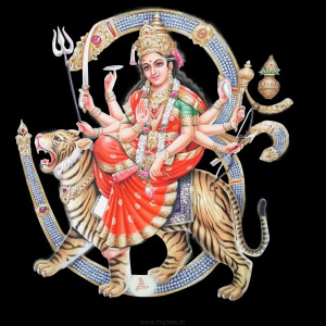 Durga Mata Hd Png Image Navratri Special (11)