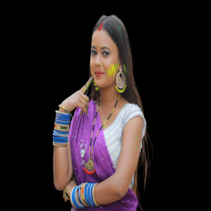Bhojpuri Modal With Color And Pichkari (5)